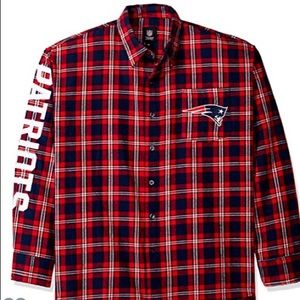 Men’s New England Patriots Flannel Shirt
